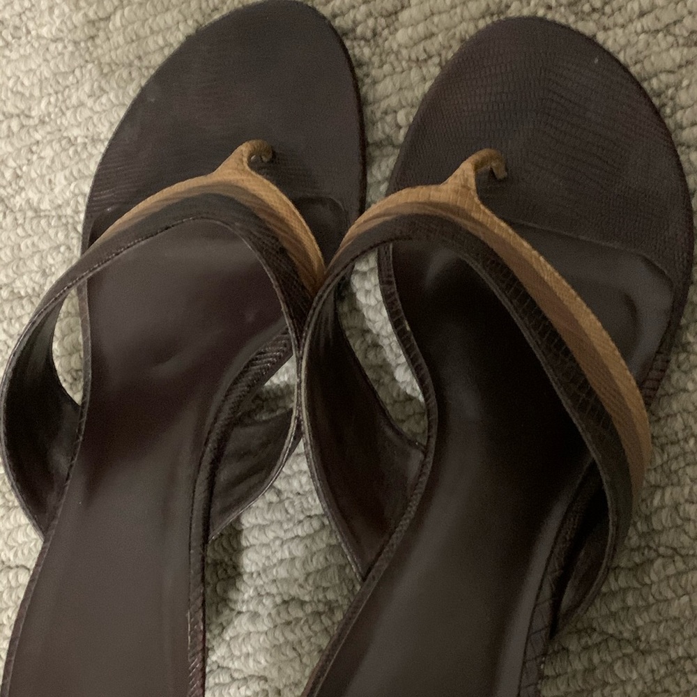Summer slip on heels